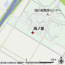 新潟県胎内市鴻ノ巣2199周辺の地図