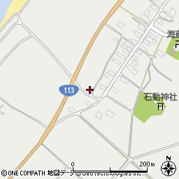 新潟県胎内市中村浜1055-3周辺の地図