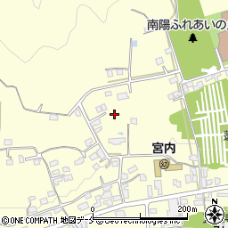 山形県南陽市宮内3322-5周辺の地図