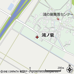 新潟県胎内市鴻ノ巣2188周辺の地図