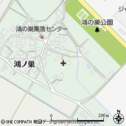 新潟県胎内市鴻ノ巣815周辺の地図