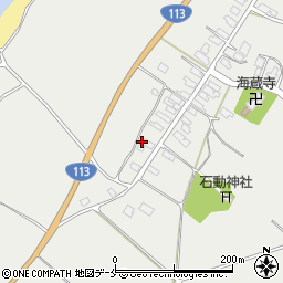 新潟県胎内市中村浜1106周辺の地図