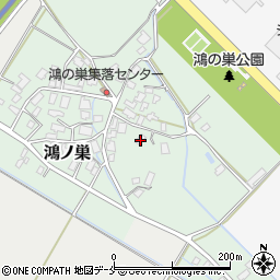 新潟県胎内市鴻ノ巣812周辺の地図