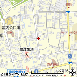 山形県南陽市宮内3552-1周辺の地図