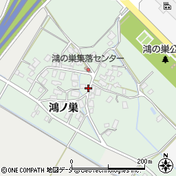 新潟県胎内市鴻ノ巣2381周辺の地図