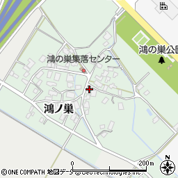 新潟県胎内市鴻ノ巣796-1周辺の地図