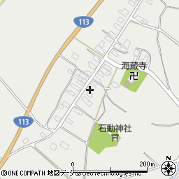 新潟県胎内市中村浜1012-1周辺の地図