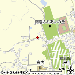 山形県南陽市宮内3334-13周辺の地図