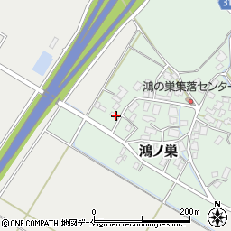 新潟県胎内市鴻ノ巣2215周辺の地図