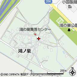 新潟県胎内市鴻ノ巣896-1周辺の地図