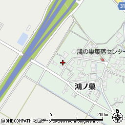 新潟県胎内市鴻ノ巣2216周辺の地図