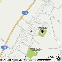 新潟県胎内市中村浜961周辺の地図