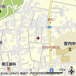 山形県南陽市宮内2264-15周辺の地図