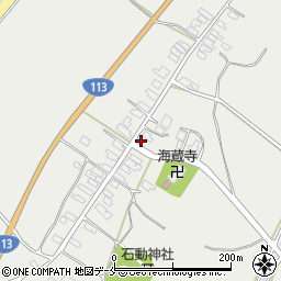 新潟県胎内市中村浜935-1周辺の地図
