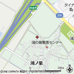 新潟県胎内市鴻ノ巣2230周辺の地図