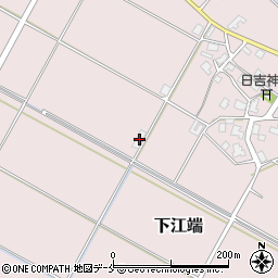 新潟県胎内市下江端121周辺の地図