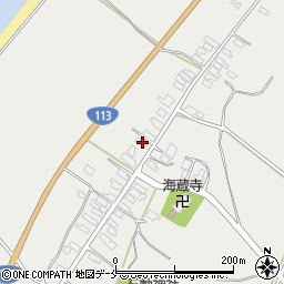新潟県胎内市中村浜1127周辺の地図