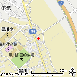 新潟県胎内市黒川1368周辺の地図