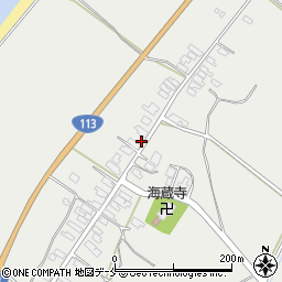 新潟県胎内市中村浜1129周辺の地図