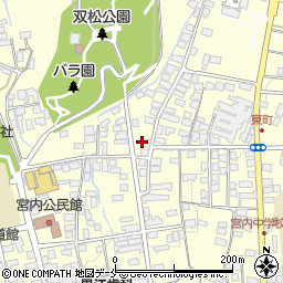 山形県南陽市宮内2187周辺の地図