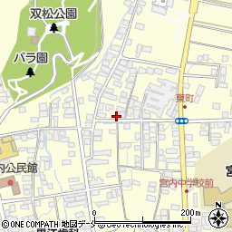 山形県南陽市宮内2238-1周辺の地図