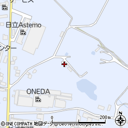 福田石材株式会社　中条工場周辺の地図