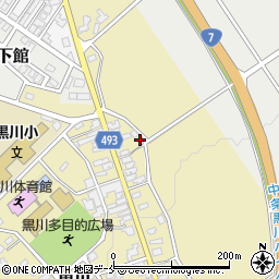 新潟県胎内市黒川1365周辺の地図