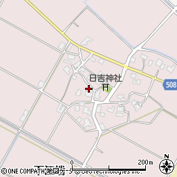 新潟県胎内市下江端83周辺の地図