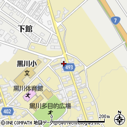 新潟県胎内市黒川1351周辺の地図