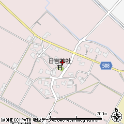 新潟県胎内市下江端46周辺の地図
