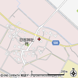 新潟県胎内市下江端41周辺の地図
