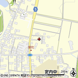 山形県南陽市宮内2010-22周辺の地図