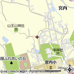 山形県南陽市宮内3780周辺の地図