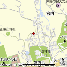 山形県南陽市宮内3787周辺の地図