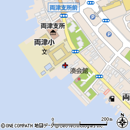 湊駐車場周辺の地図