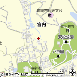 山形県南陽市宮内3662周辺の地図