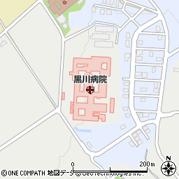 黒川病院（白日会）周辺の地図