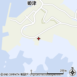 新潟県佐渡市姫津1306周辺の地図