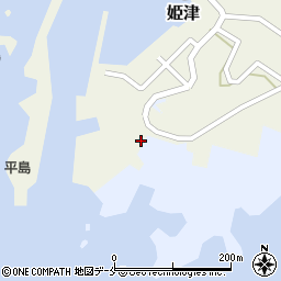 新潟県佐渡市姫津369周辺の地図