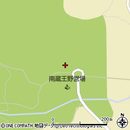 宮城県白石市福岡深谷（白萩山）周辺の地図