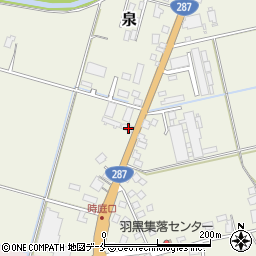 山形県長井市泉677周辺の地図