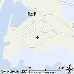 新潟県佐渡市姫津354周辺の地図