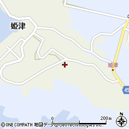 新潟県佐渡市姫津1342周辺の地図