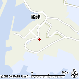 新潟県佐渡市姫津363周辺の地図