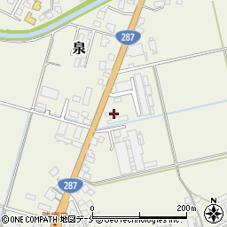 山形県長井市泉2282周辺の地図