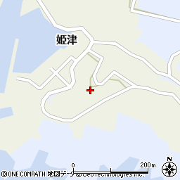 新潟県佐渡市姫津343周辺の地図