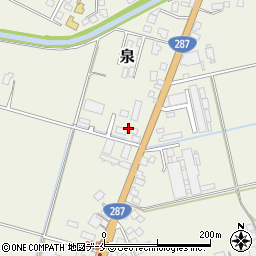 山形県長井市泉2198周辺の地図