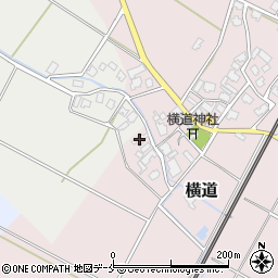 新潟県胎内市横道26周辺の地図