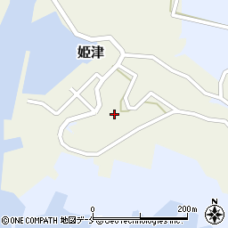 新潟県佐渡市姫津342周辺の地図