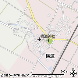 新潟県胎内市横道434周辺の地図